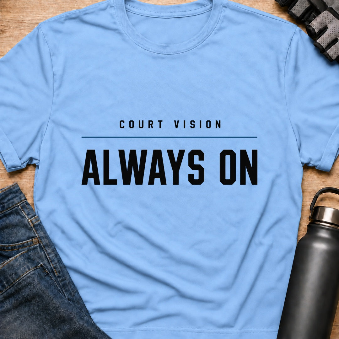 Printify T-Shirt Light Blue / S Always On T-Shirt Always On T-Shirt