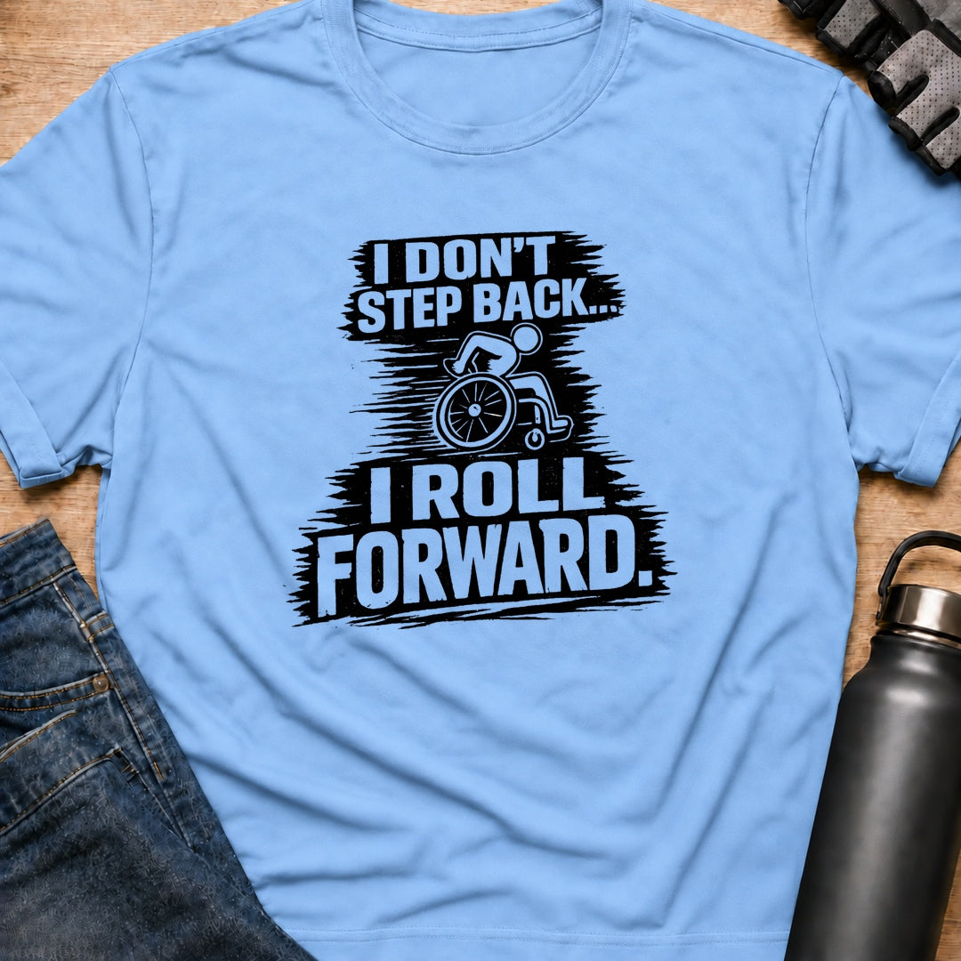 Printify T-Shirt Light Blue / S Roll Forward T-Shirt Roll Forward T-Shirt