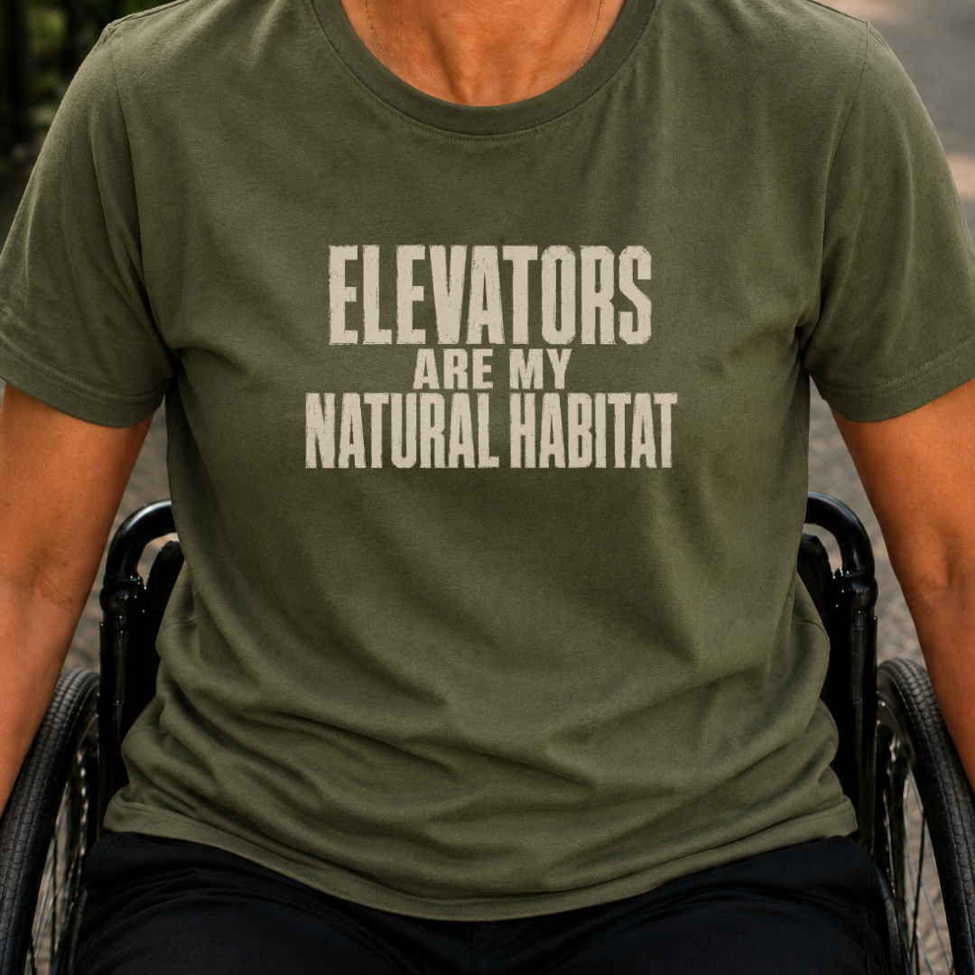 Printify T-Shirt Military Green / S Natural Habitat T-Shirt Natural Habitat T-Shirt