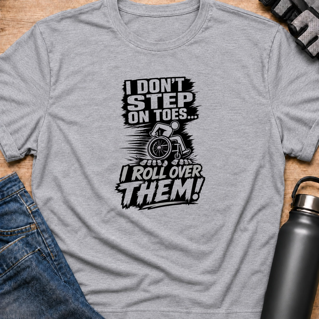 Printify T-Shirt Sport Grey / S Step On Toe's T-Shirt Step On Toe's T-Shirt
