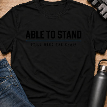 Printify T-Shirt Black / S able to stank T-Shirt able to stank T-Shirt