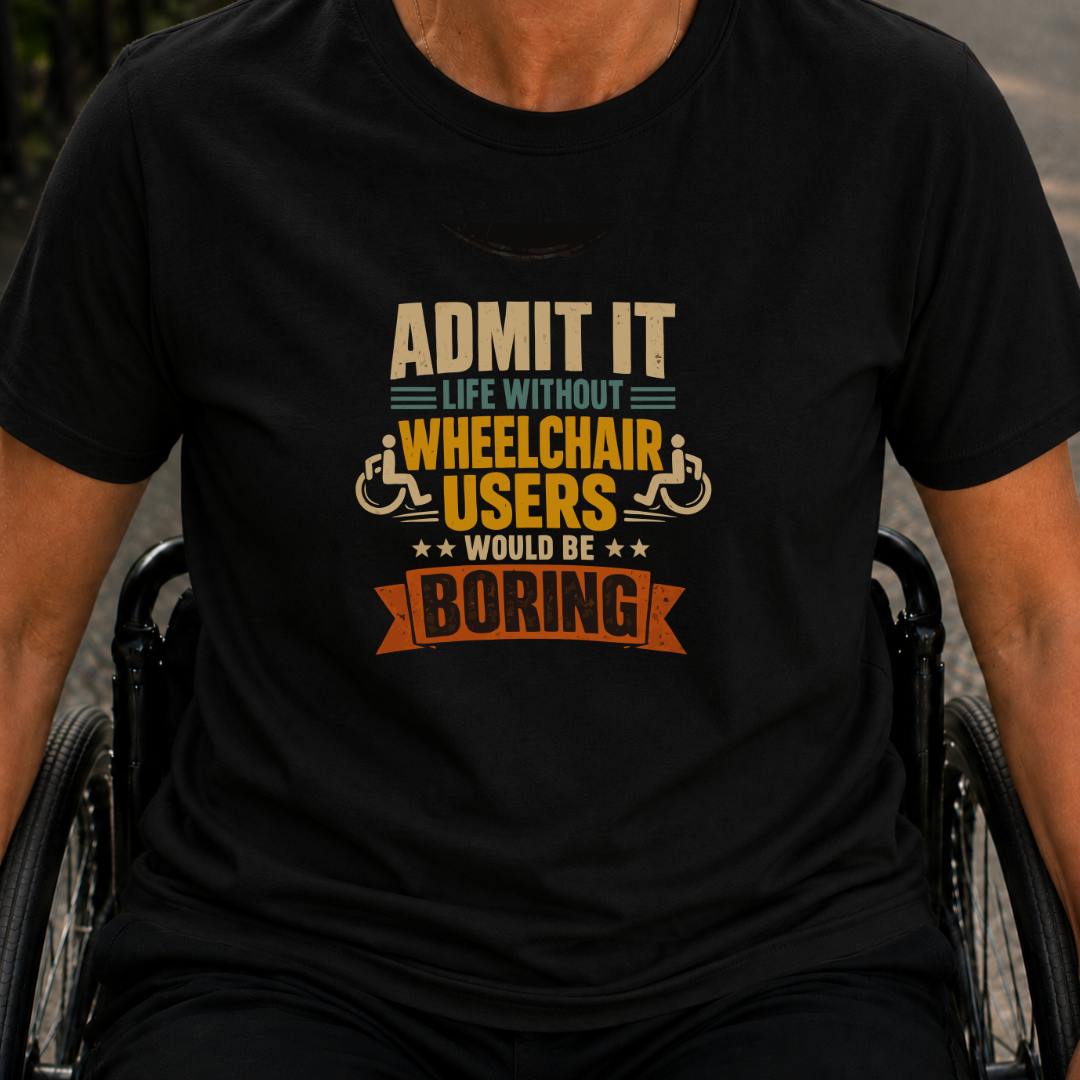 Printify T-Shirt Black / S Admit It T-Shirt Admit It T-Shirt