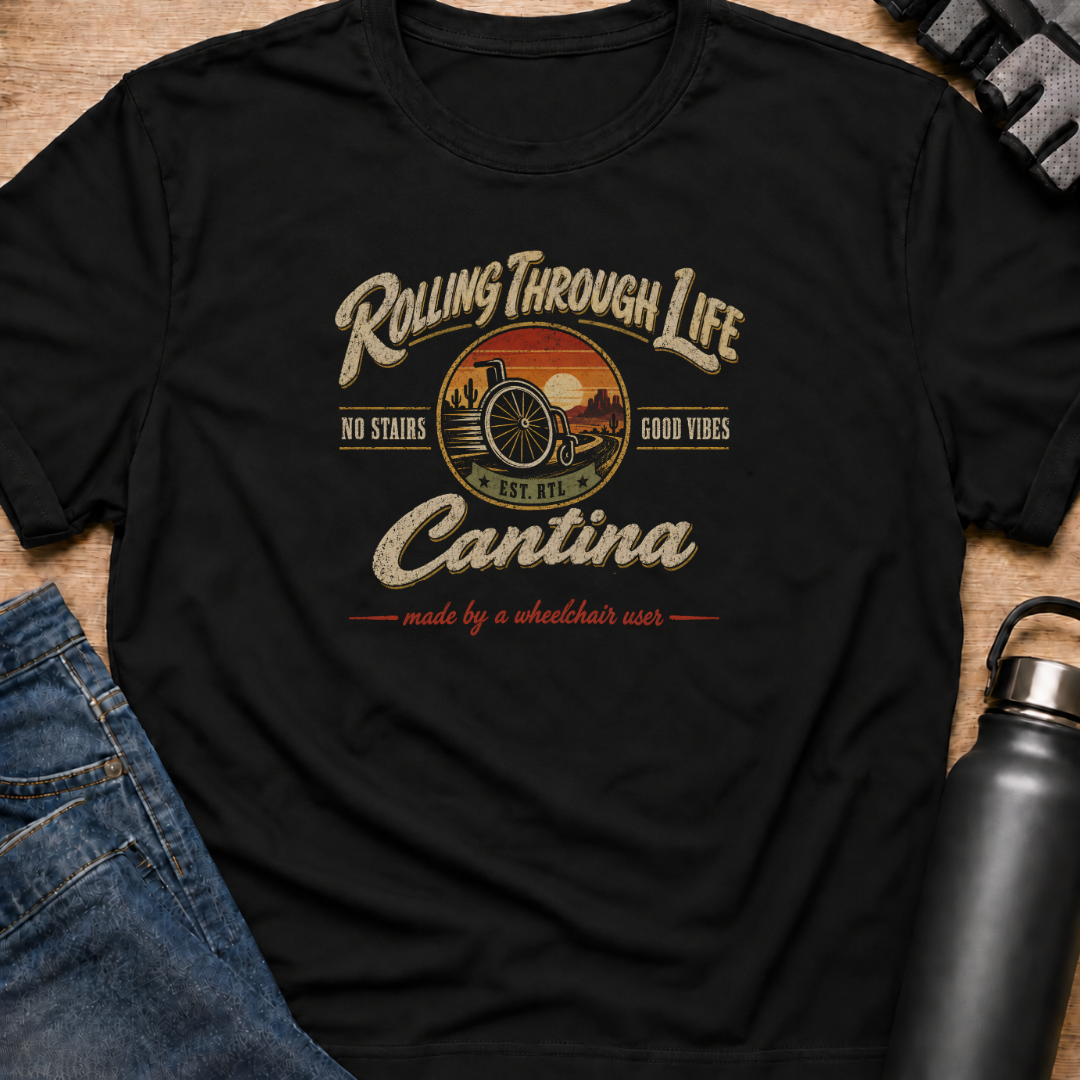 Printify T-Shirt Black / S Cantina T-Shirt Cantina T-Shirt