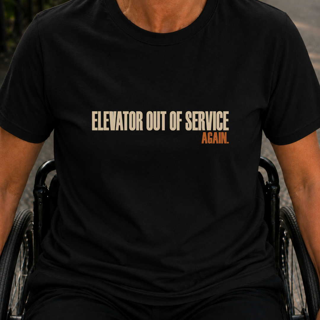 Printify T-Shirt Black / S Elevator Again T-Shirt Elevator Again T-Shirt