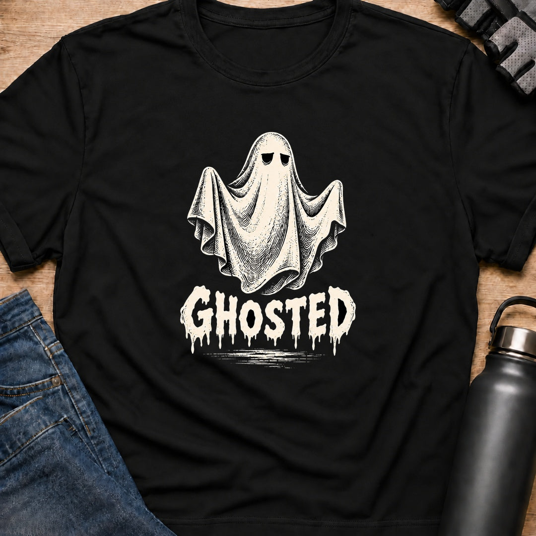 Printify T-Shirt Black / S Ghosted T-Shirt Ghosted T-Shirt