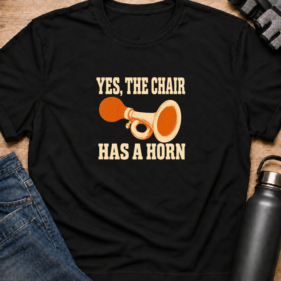 Printify T-Shirt Black / S Horn T-Shirt Horn T-Shirt