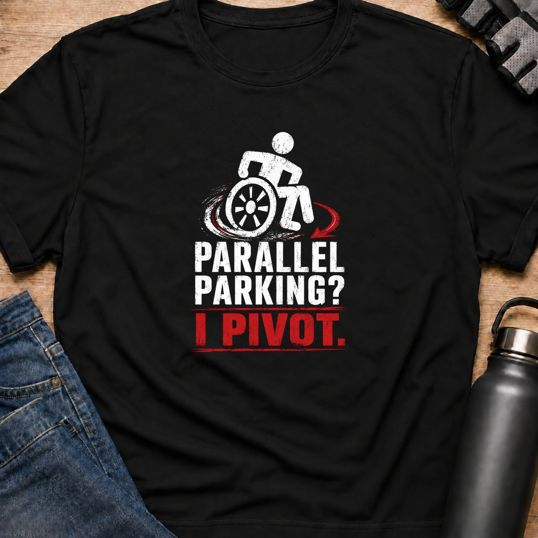 Printify T-Shirt Black / S I Pivot. T‑Shirt I Pivot. T‑Shirt