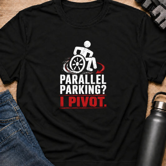 Printify T-Shirt Black / S I Pivot. T‑Shirt I Pivot. T‑Shirt