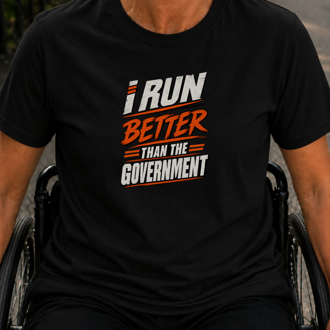 Printify T-Shirt Black / S I Run T-Shirt I Run T-Shirt