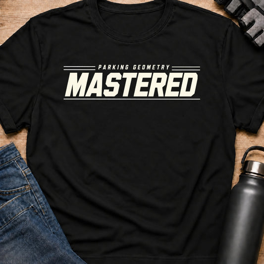 Printify T-Shirt Black / S Mastered T-Shirt Mastered T-Shirt