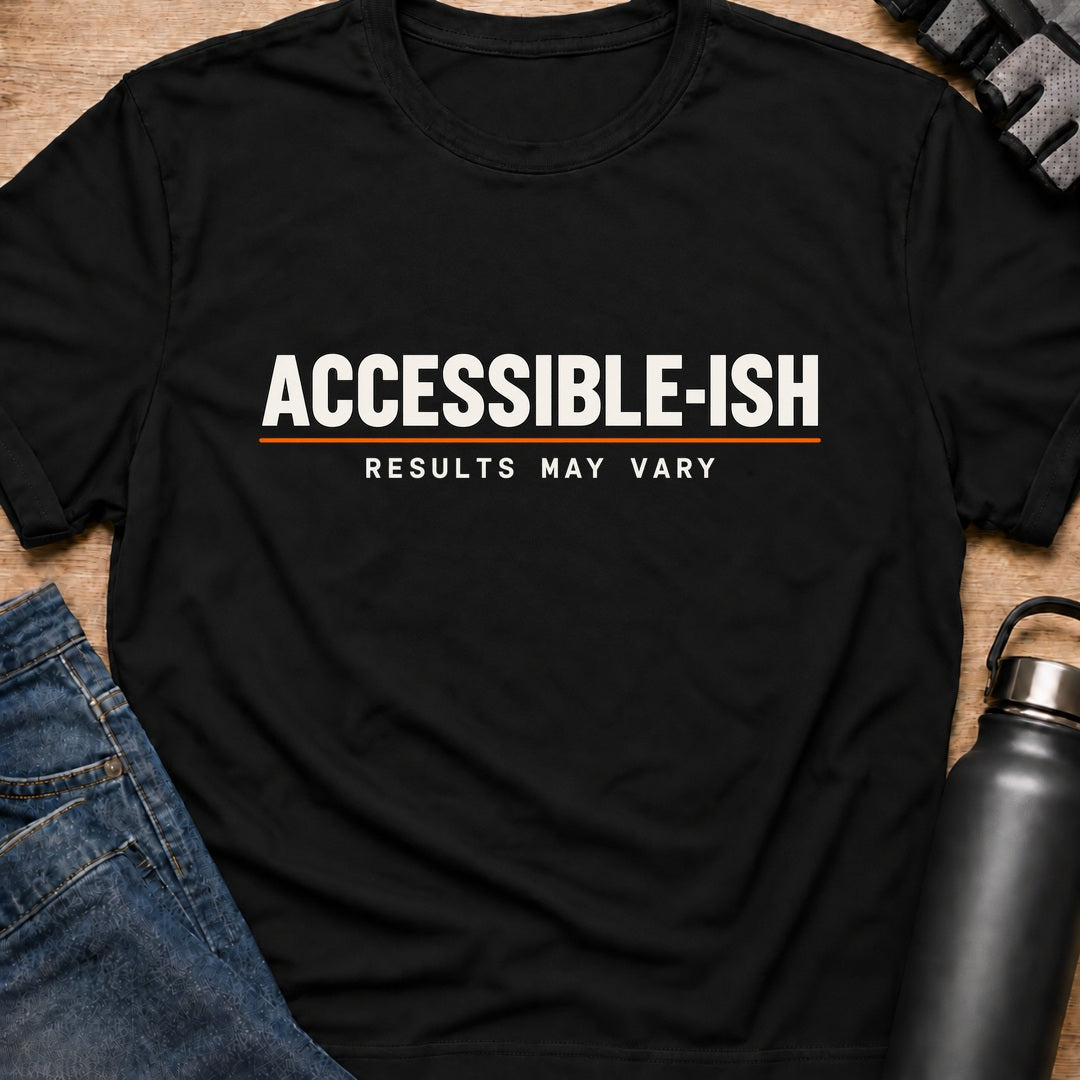 Printify T-Shirt Black / S NB23   Wheelchair User T-Shirt NB23   Wheelchair User T-Shirt