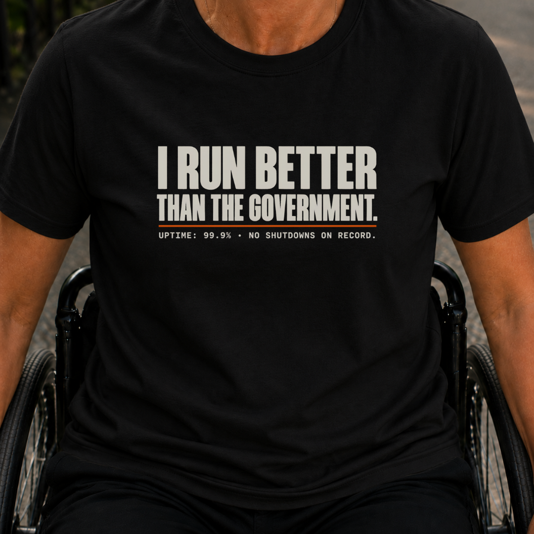 Printify T-Shirt Black / S No Shutdowns T-Shirt No Shutdowns T-Shirt