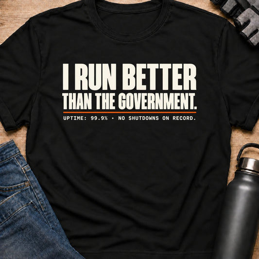 Printify T-Shirt Black / S No Shutdowns T-Shirt No Shutdowns T-Shirt