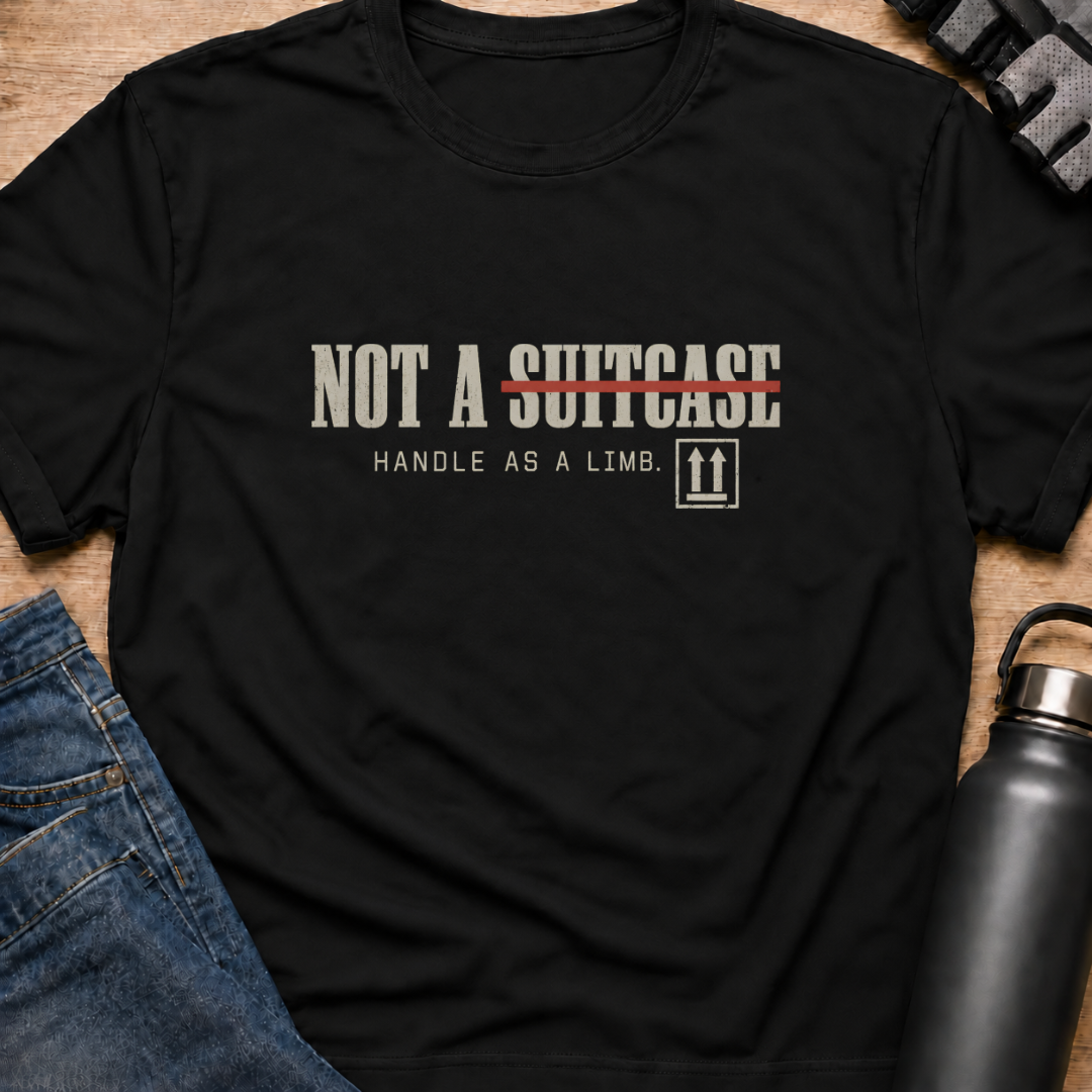Printify T-Shirt Black / S Not A Suitcase T-Shirt Not A Suitcase T-Shirt