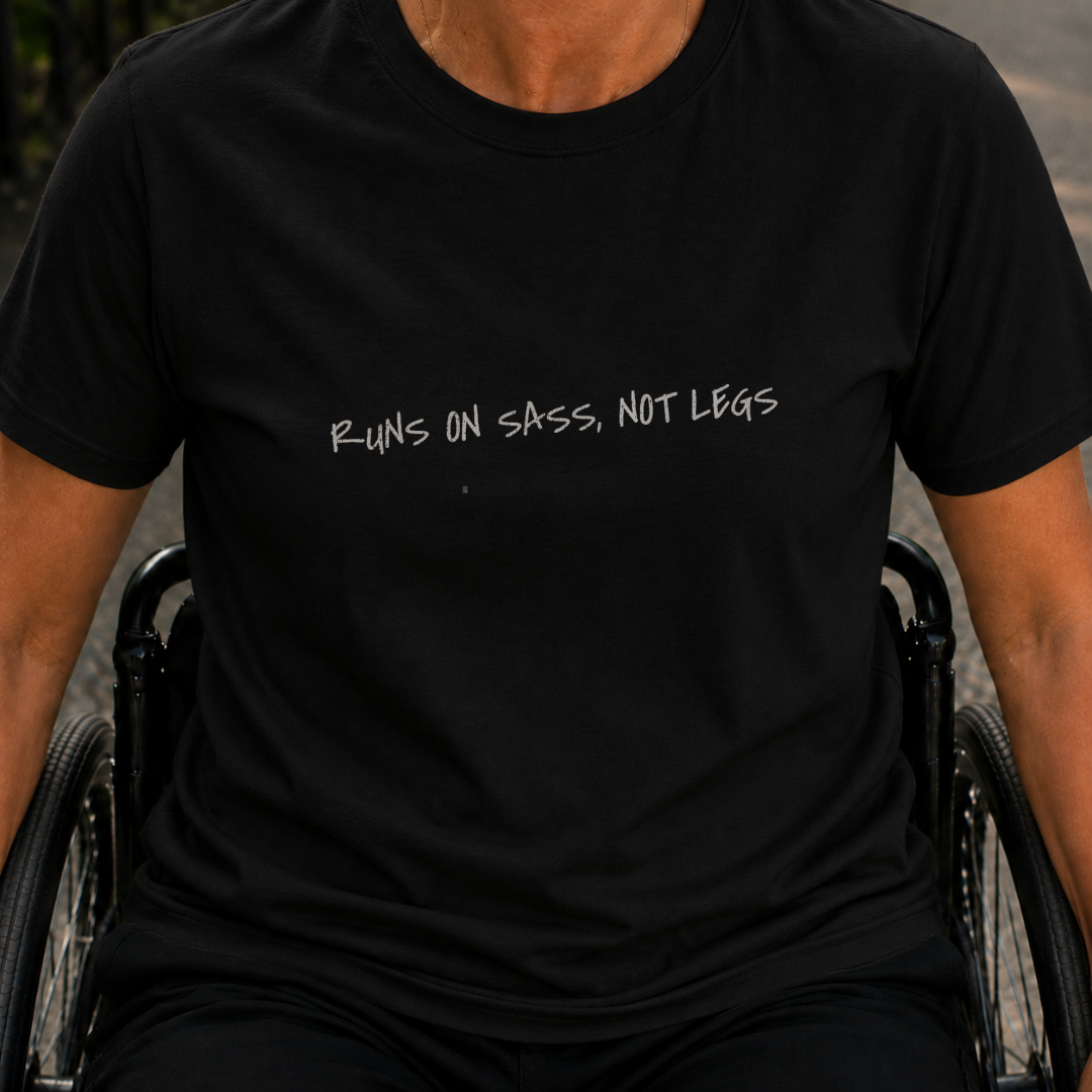 Printify T-Shirt Black / S Run On Sass T-Shirt Run On Sass T-Shirt
