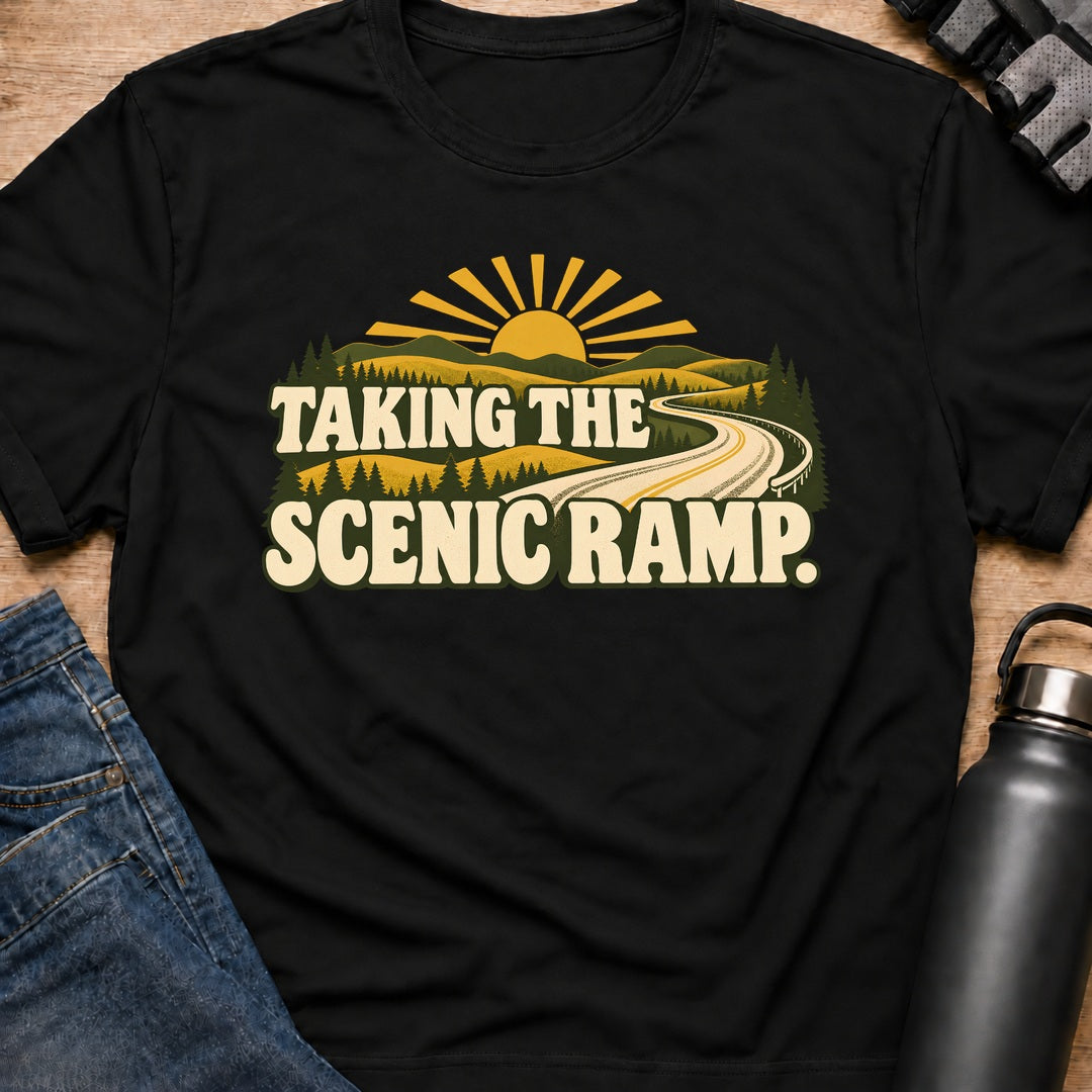 Printify T-Shirt Black / S Scenic Ramp T-Shirt Scenic Ramp T-Shirt