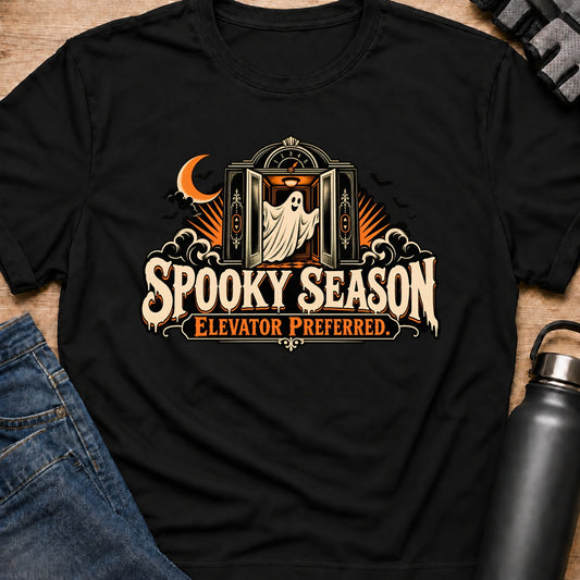 Printify T-Shirt Black / S Spooky Season T-Shirt Spooky Season T-Shirt