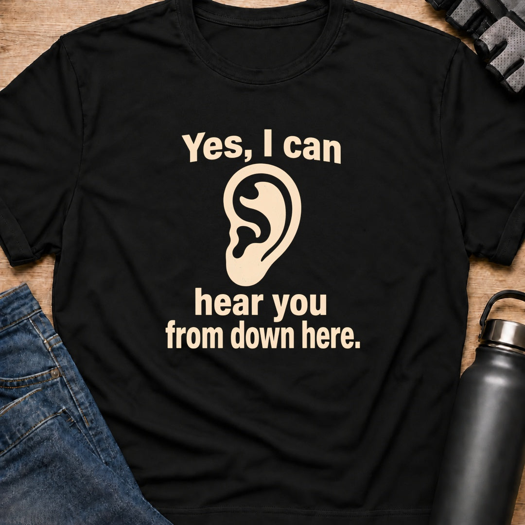 Printify T-Shirt Black / S Yes I Can T-Shirt Yes I Can T-Shirt