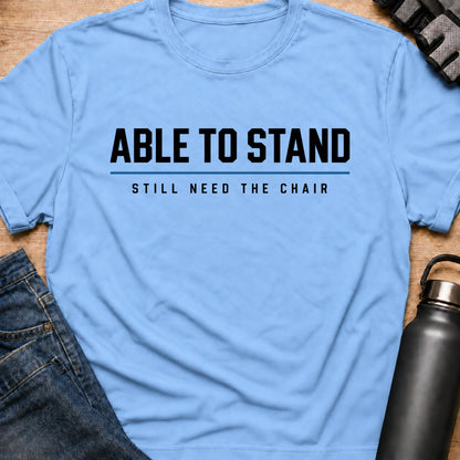 Printify T-Shirt Light Blue / S able to stank T-Shirt able to stank T-Shirt