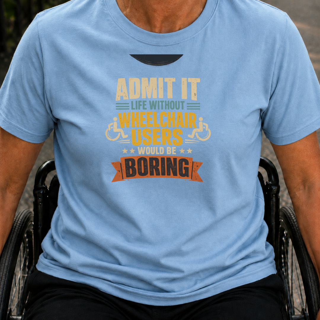 Printify T-Shirt Light Blue / S Admit It T-Shirt Admit It T-Shirt