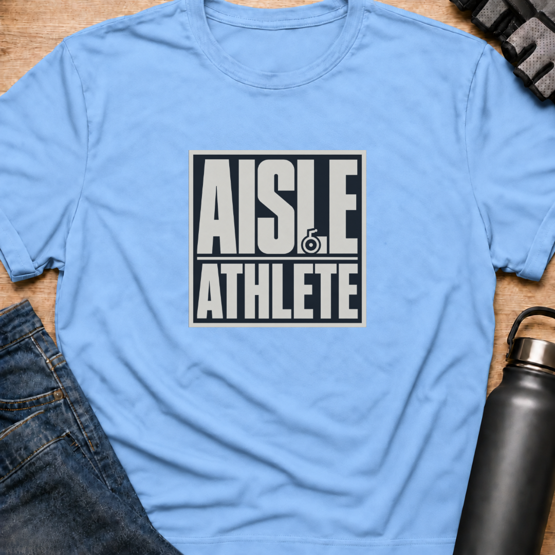 Printify T-Shirt Light Blue / S Aisle Athlete T-Shirt Aisle Athlete T-Shirt