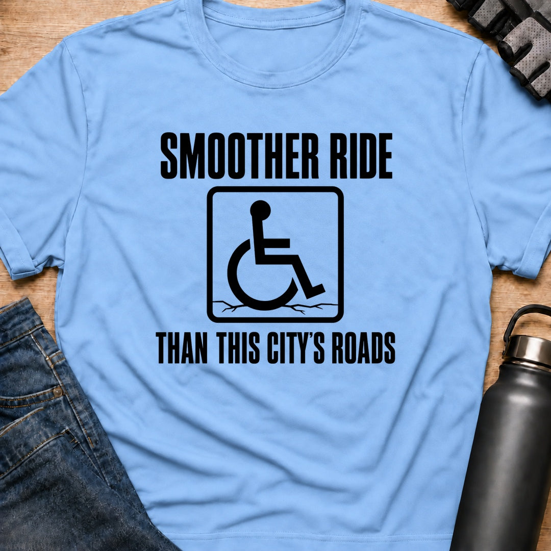 Printify T-Shirt Light Blue / S City Roads T-Shirt City Roads T-Shirt