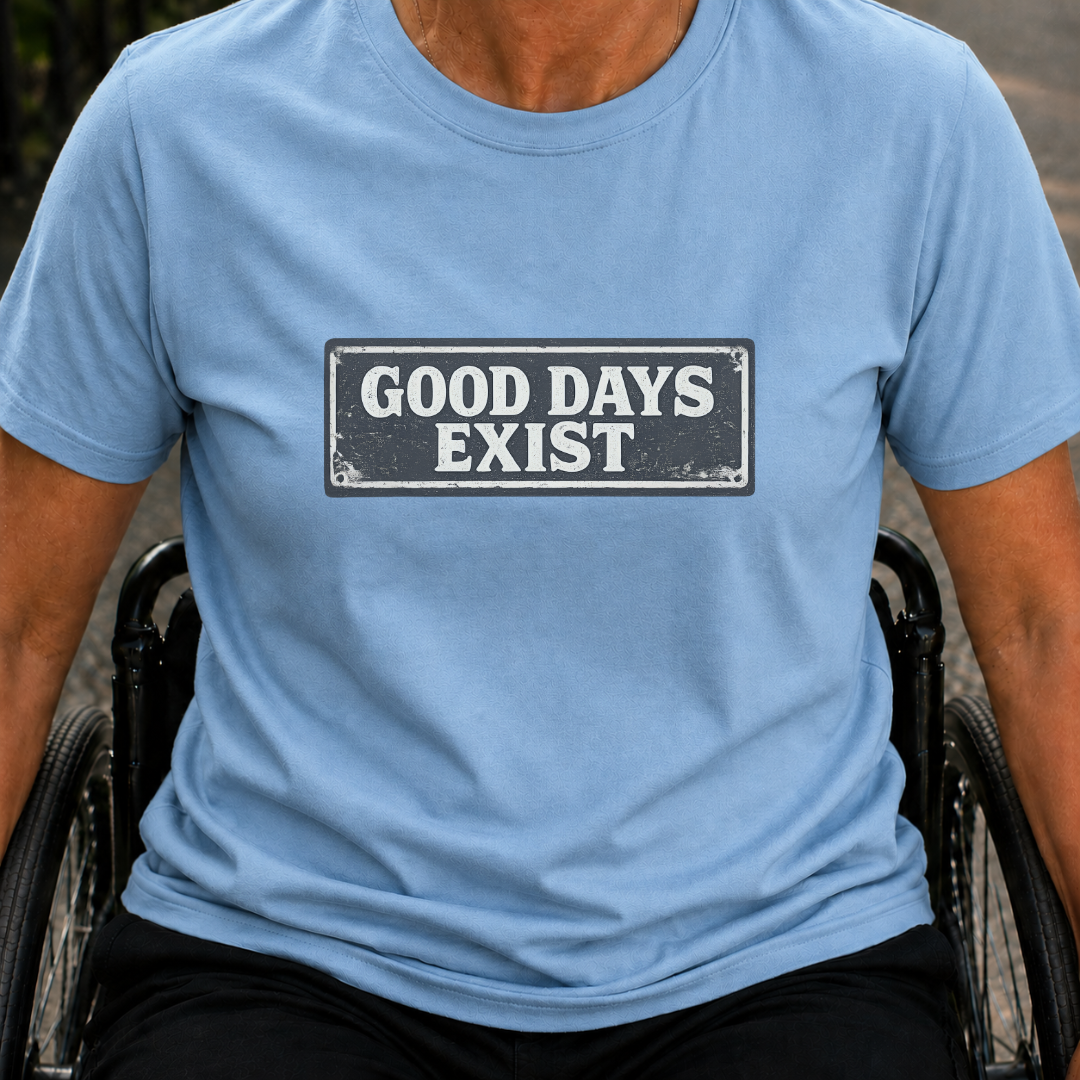 Printify T-Shirt Light Blue / S Days Exist T-Shirt Days Exist T-Shirt