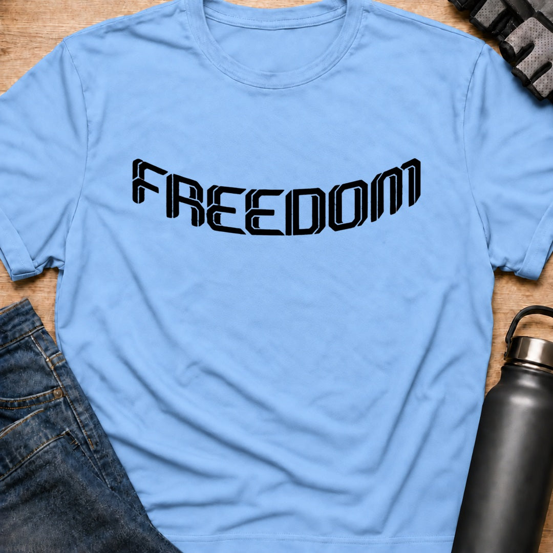 Printify T-Shirt Light Blue / S freedom T-Shirt freedom T-Shirt