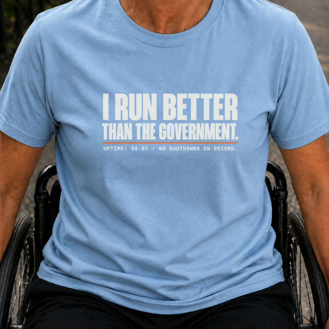 Printify T-Shirt Light Blue / S No Shutdowns T-Shirt No Shutdowns T-Shirt