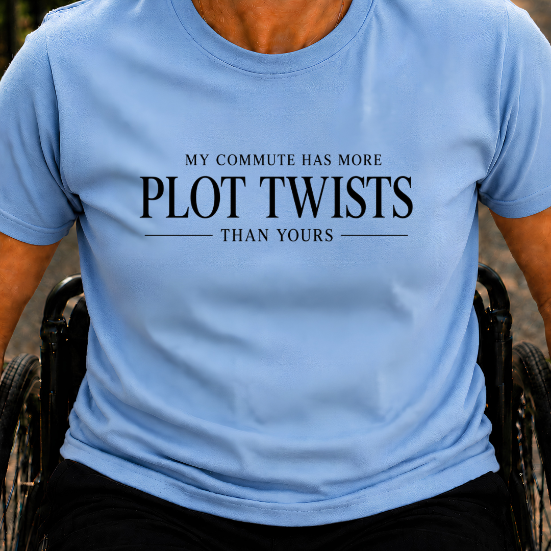 Printify T-Shirt Light Blue / S Plot Twists T-Shirt Plot Twists T-Shirt