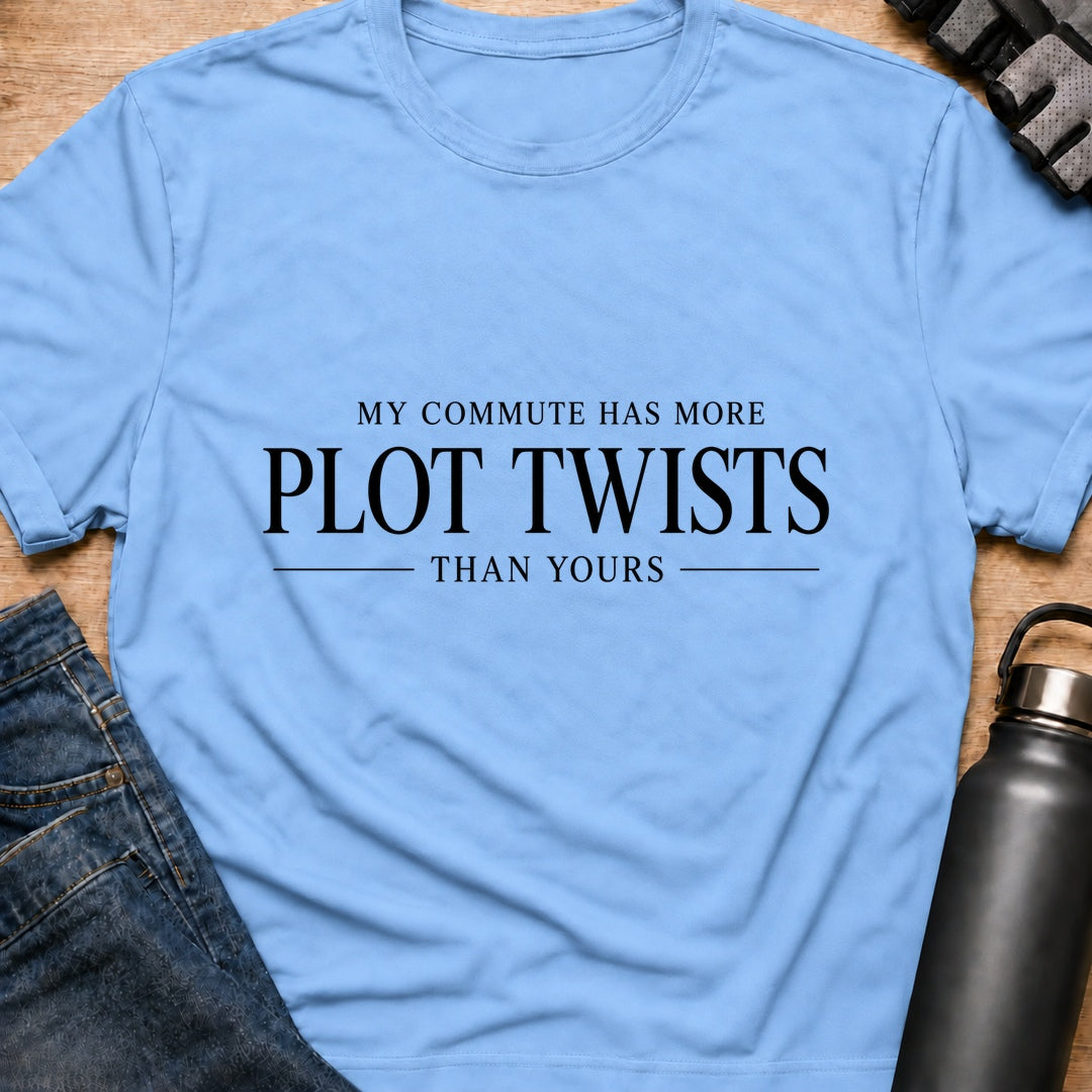 Printify T-Shirt Light Blue / S Plot Twists T-Shirt Plot Twists T-Shirt