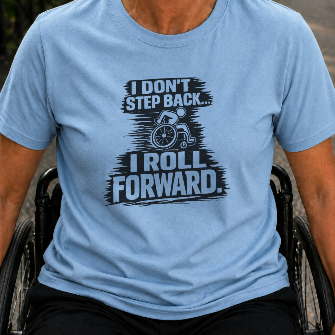 Printify T-Shirt Light Blue / S Roll Forward T-Shirt Roll Forward T-Shirt