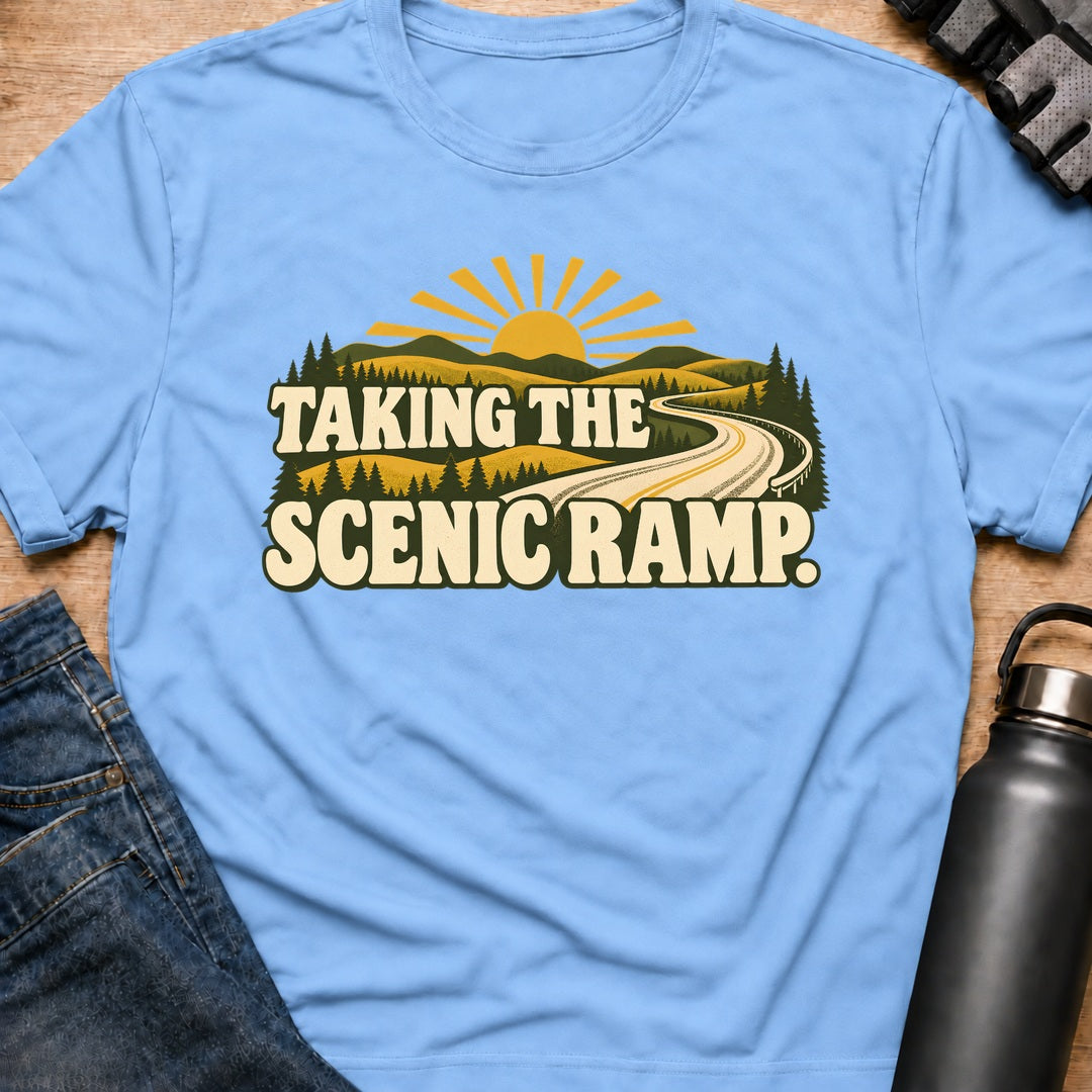 Printify T-Shirt Light Blue / S Scenic Ramp T-Shirt Scenic Ramp T-Shirt