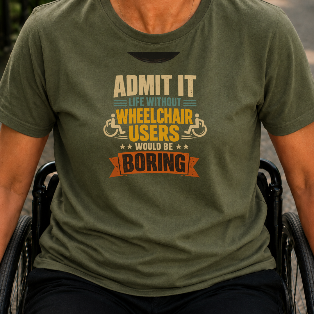Printify T-Shirt Military Green / S Admit It T-Shirt Admit It T-Shirt