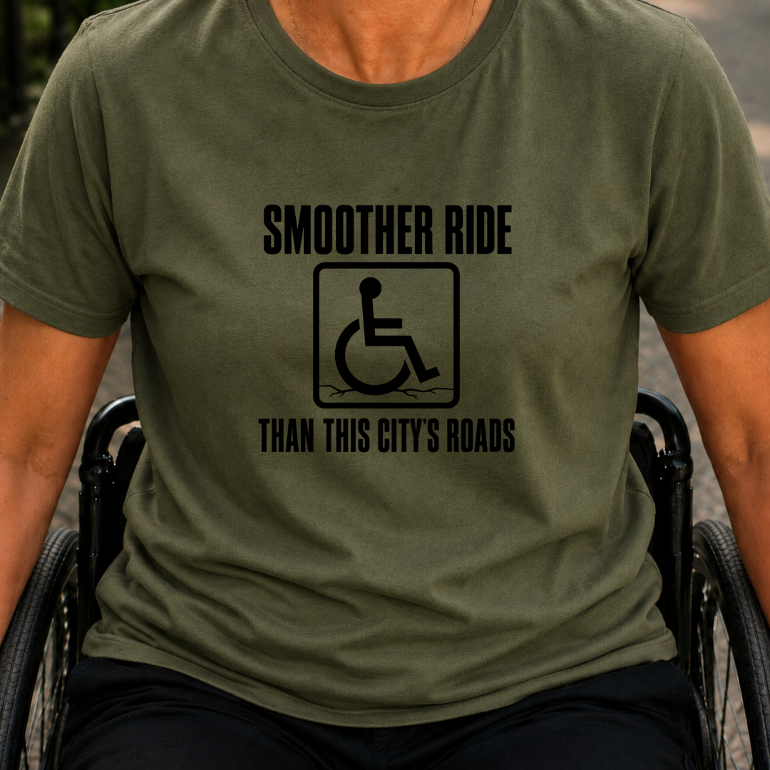 Printify T-Shirt Military Green / S City Roads T-Shirt City Roads T-Shirt