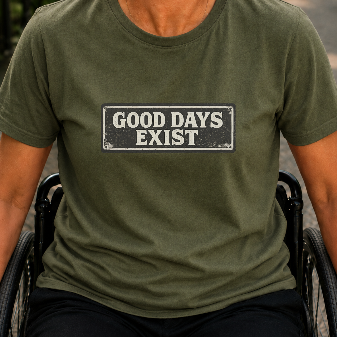 Printify T-Shirt Military Green / S Days Exist T-Shirt Days Exist T-Shirt