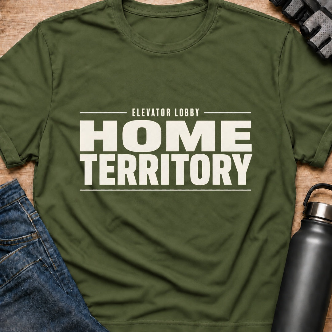 Printify T-Shirt Military Green / S Home Territory T-Shirt Home Territory T-Shirt