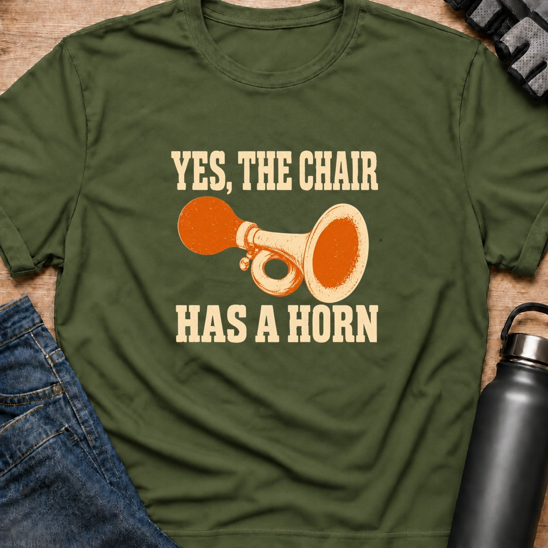 Printify T-Shirt Military Green / S Horn T-Shirt Horn T-Shirt