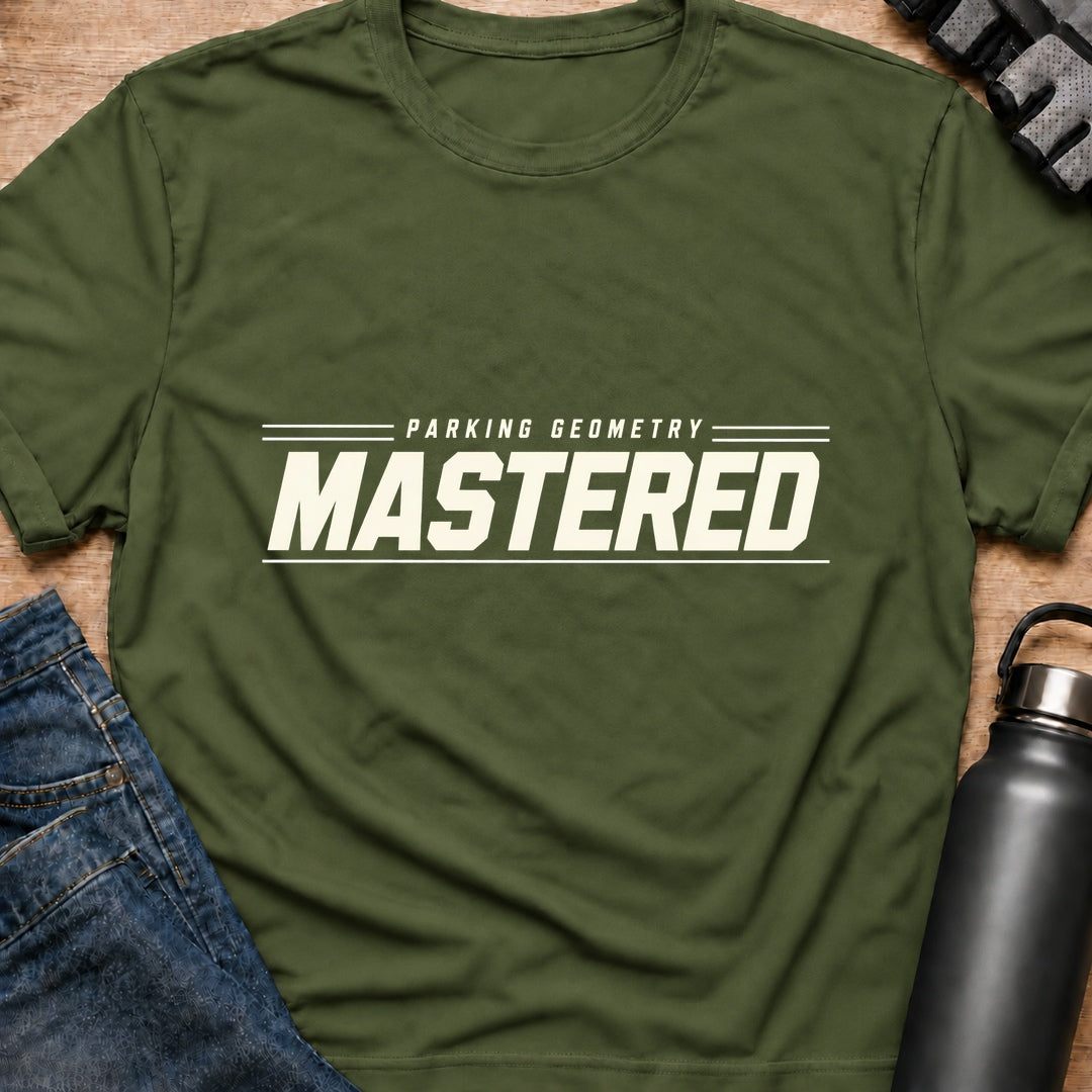 Printify T-Shirt Military Green / S Mastered T-Shirt Mastered T-Shirt