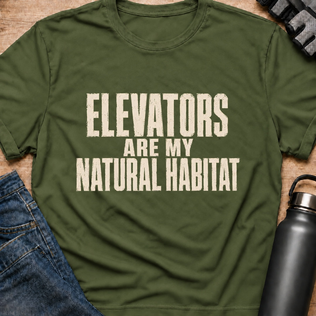 Printify T-Shirt Military Green / S Natural Habitat T-Shirt Natural Habitat T-Shirt