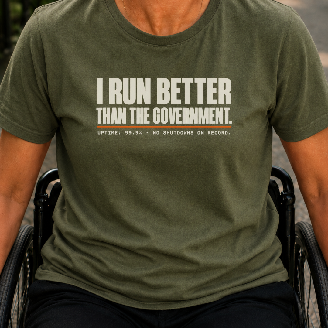 Printify T-Shirt Military Green / S No Shutdowns T-Shirt No Shutdowns T-Shirt