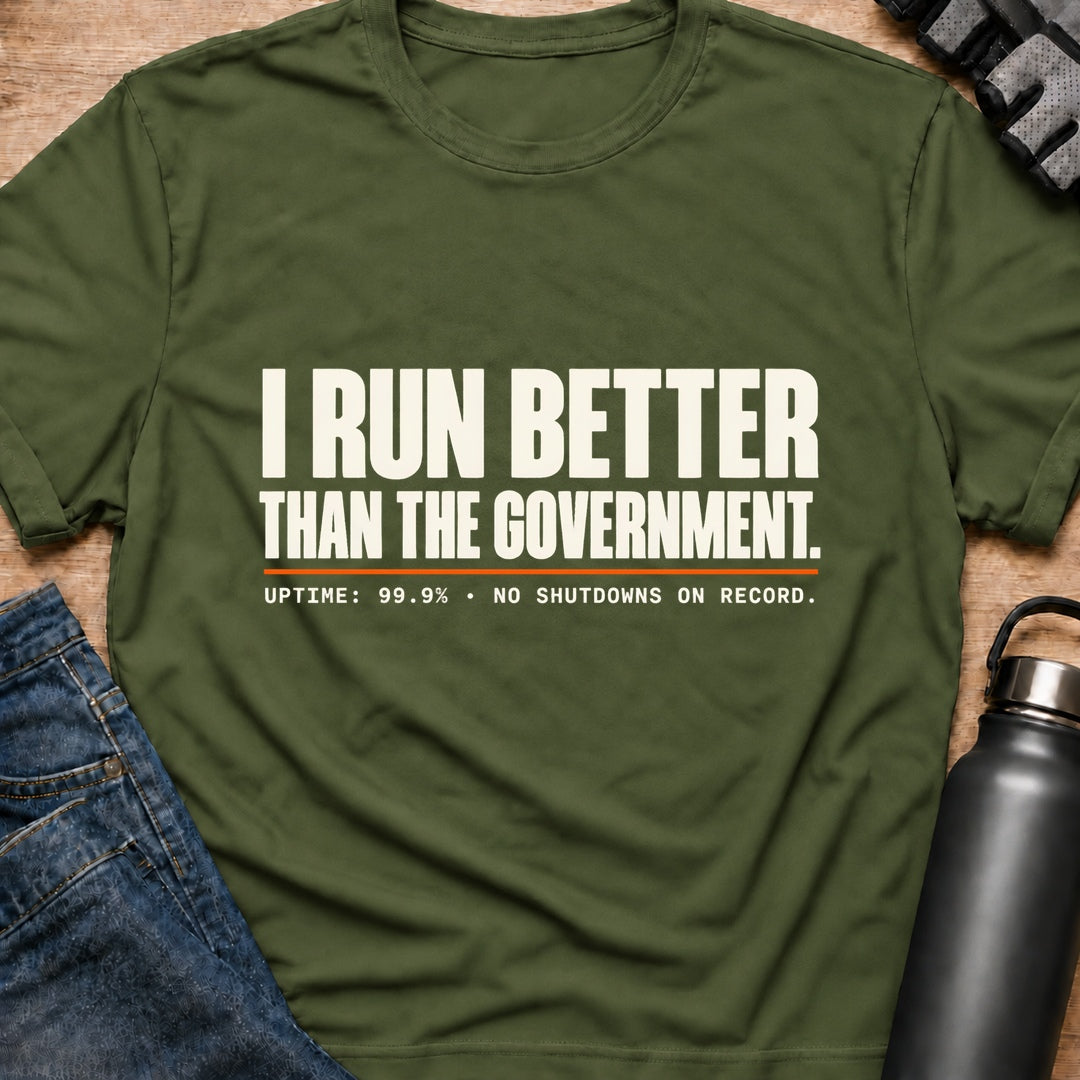 Printify T-Shirt Military Green / S No Shutdowns T-Shirt No Shutdowns T-Shirt