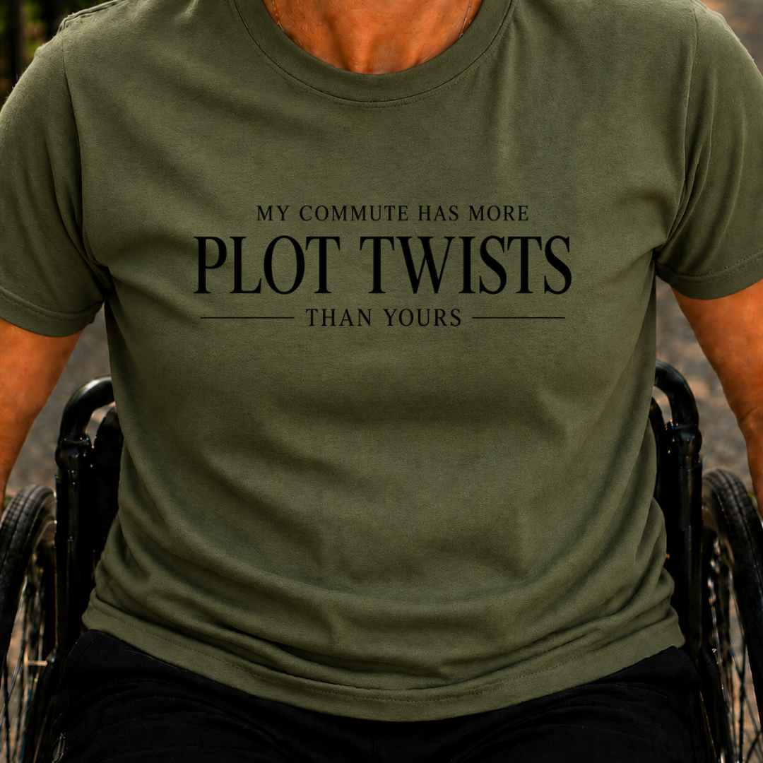 Printify T-Shirt Military Green / S Plot Twists T-Shirt Plot Twists T-Shirt