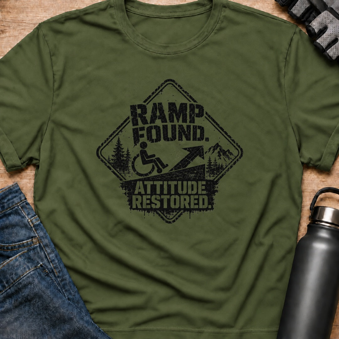 Printify T-Shirt Military Green / S Ramp Found T-Shirt Ramp Found T-Shirt