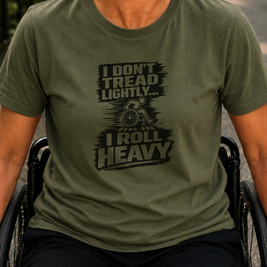 Printify T-Shirt Military Green / S Roll Heavy T-Shirt Roll Heavy T-Shirt