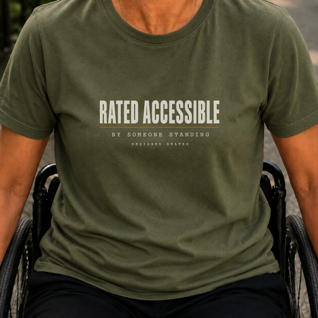 Printify T-Shirt Military Green / S Someone Standing T-Shirt Someone Standing T-Shirt