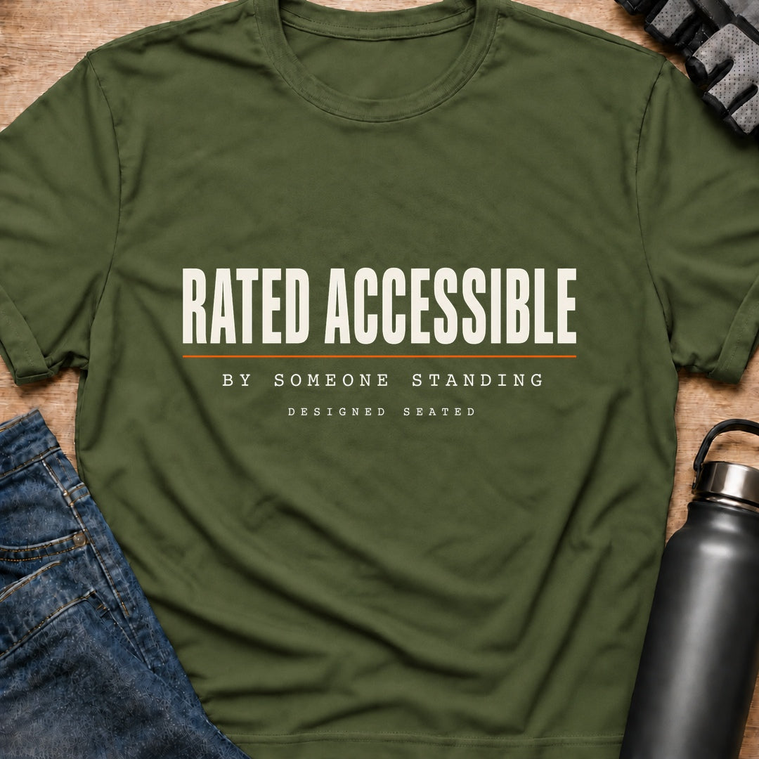Printify T-Shirt Military Green / S Someone Standing T-Shirt Someone Standing T-Shirt