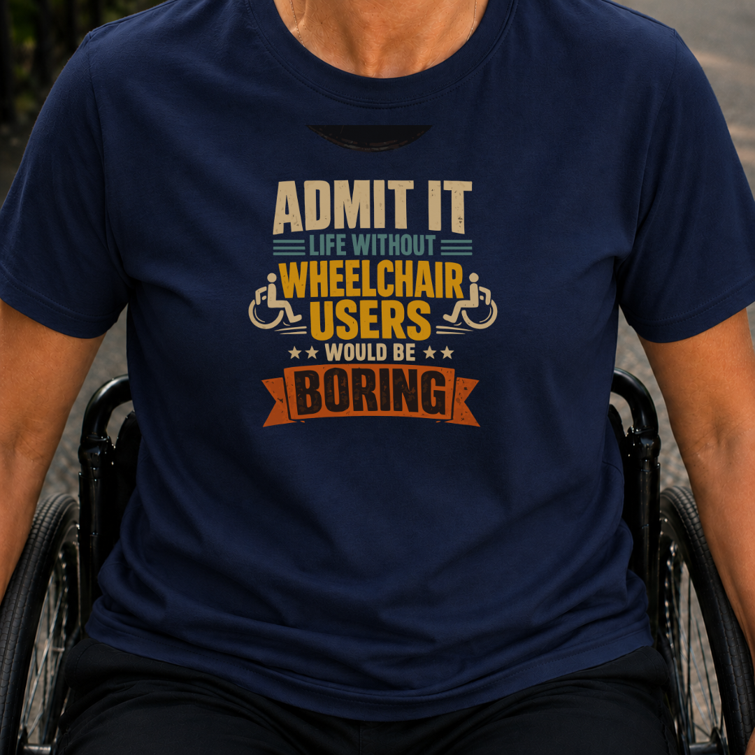 Printify T-Shirt Navy / S Admit It T-Shirt Admit It T-Shirt