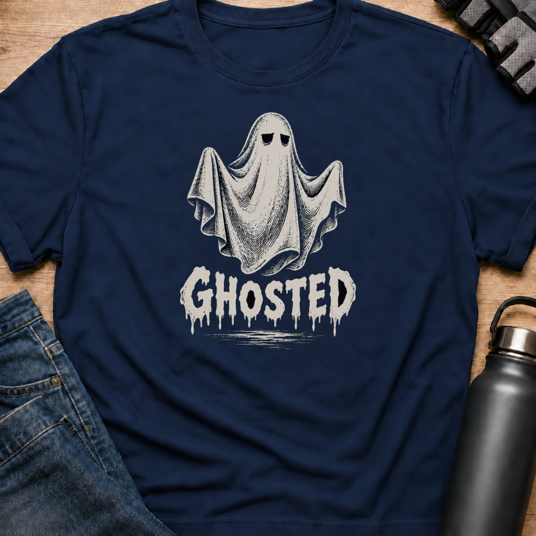 Printify T-Shirt Navy / S Ghosted T-Shirt Ghosted T-Shirt