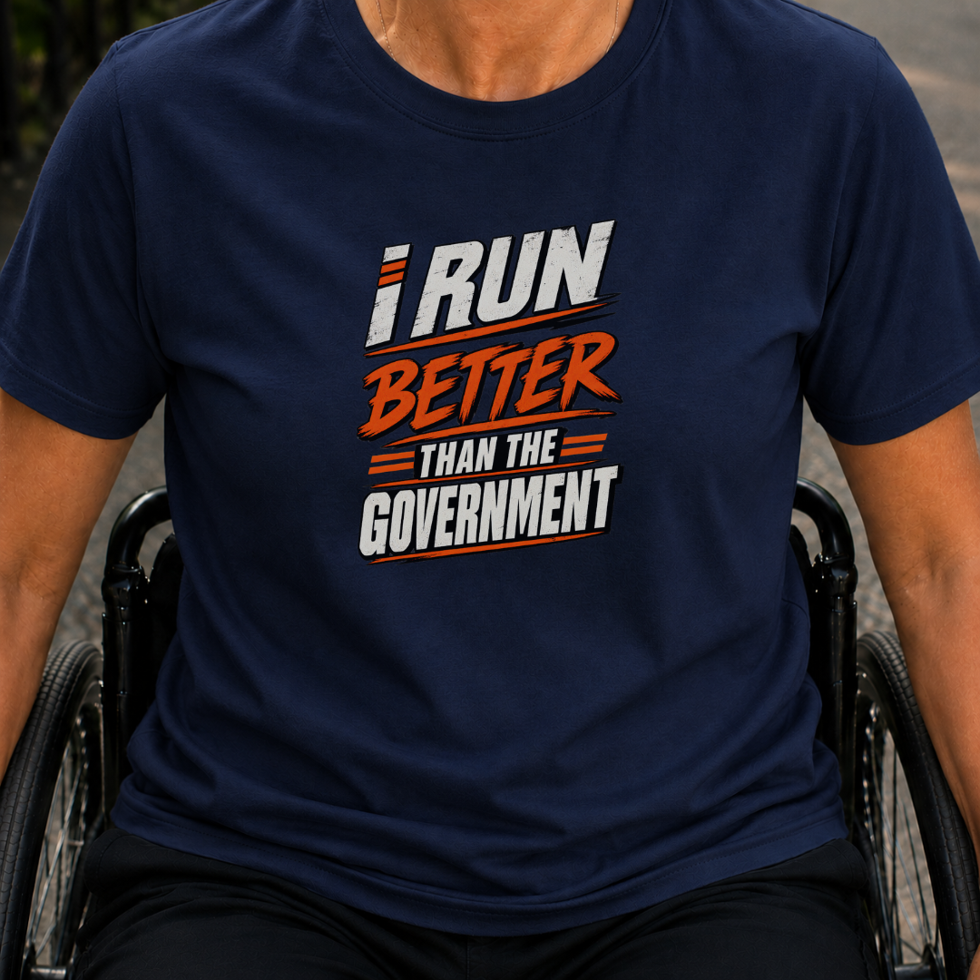 Printify T-Shirt Navy / S I Run T-Shirt I Run T-Shirt
